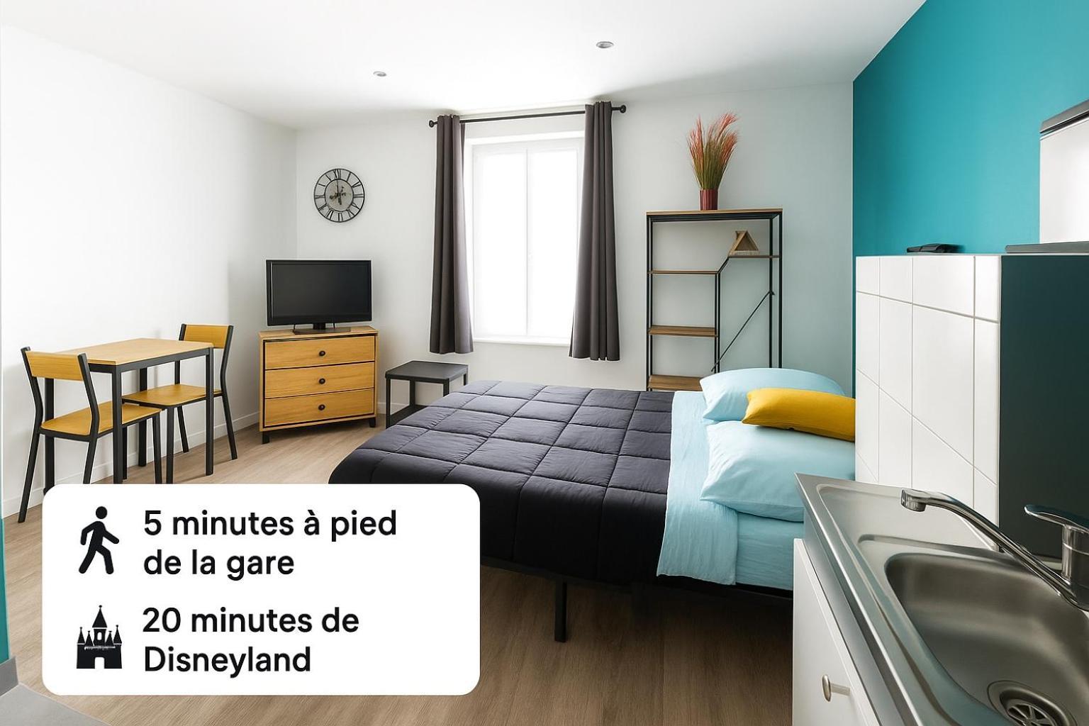 Appartement Cerf3-Centre Ville Meaux-Gare-Disney ภายนอก รูปภาพ